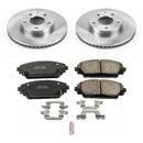 PowerStop OE Stock Replacement Low-Dust Ceramic Brake Pad and Rotor Kit