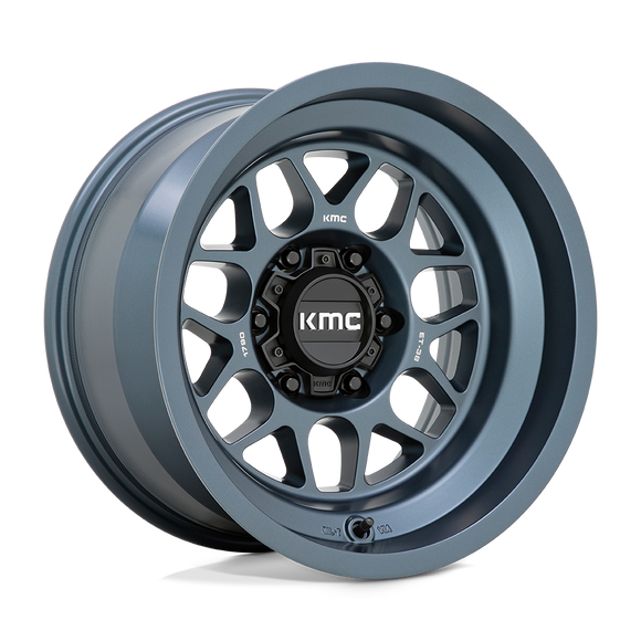 17X9 KMC KM725 TERRA Metallic Blue 6X139.7 ET-38 wheel/rim