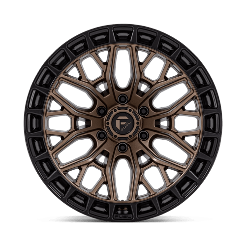 17x9 Fuel Off-Road FC869 Sigma Matte Bronze W/ Matte Black Lip 5x127 ET-12 Wheel