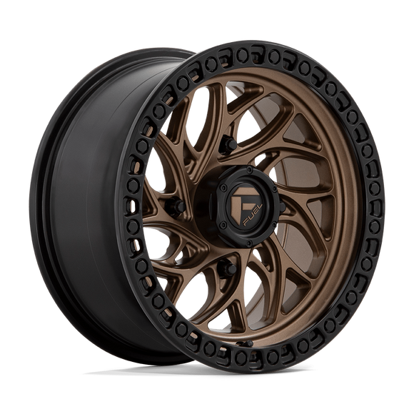 15X10 Fuel UTV D777 Runner UTV Bronze With Black Ring 4X156 ET0 wheel/rim