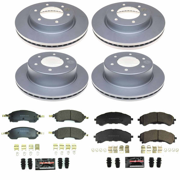 Z23 Daily Driver Premium Carbon-Fiber Ceramic Brake Pad and Fully Coated Rotor K