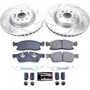 PowerStop Z23 Daily Driver Carbon-Fiber Ceramic Brake Pad and Drilled & Slotted