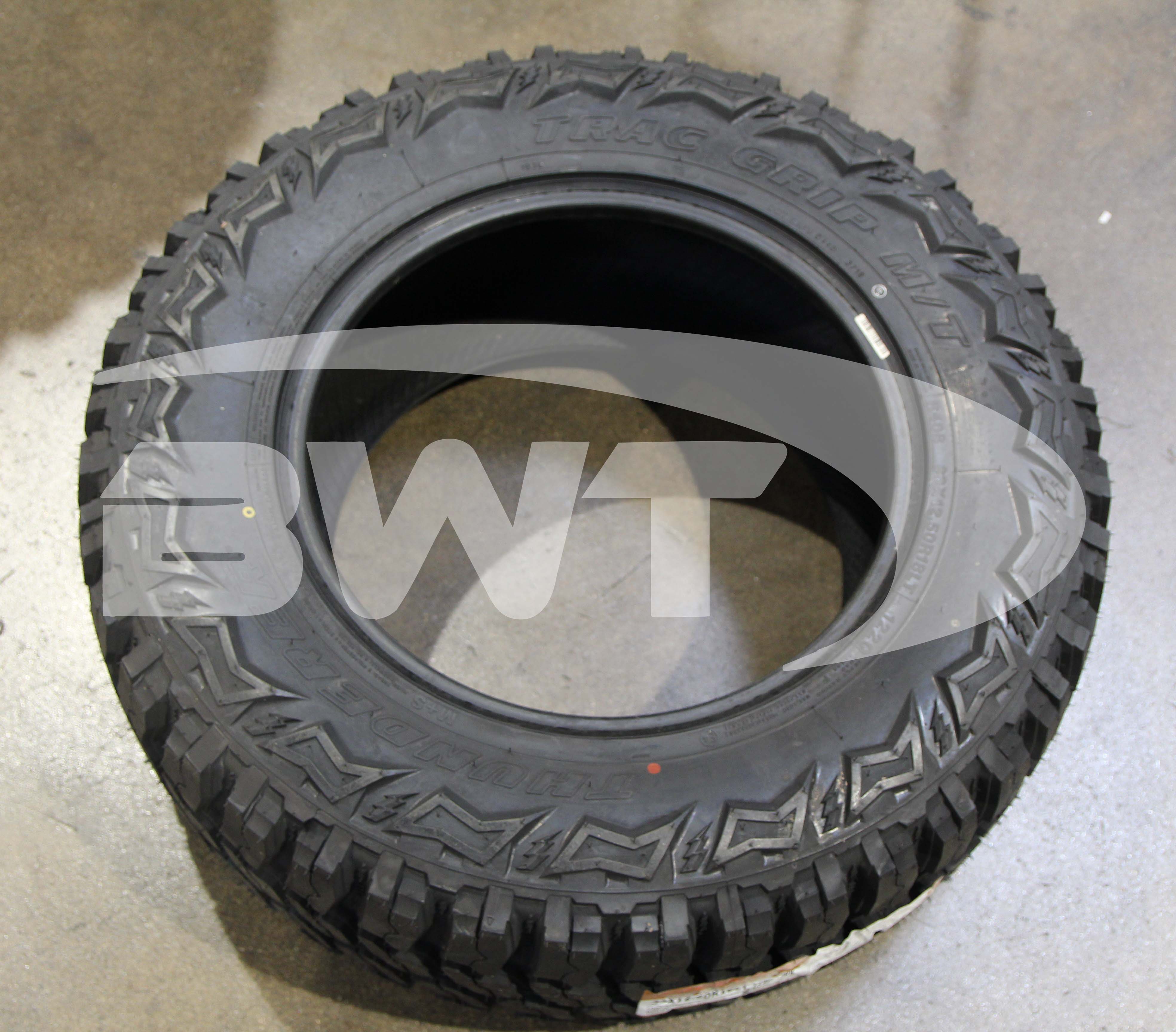 Thunderer TRAC GRIP M/T Tire(s) 33X12.5R18 LRF 122Q BSW 33125018 Mud