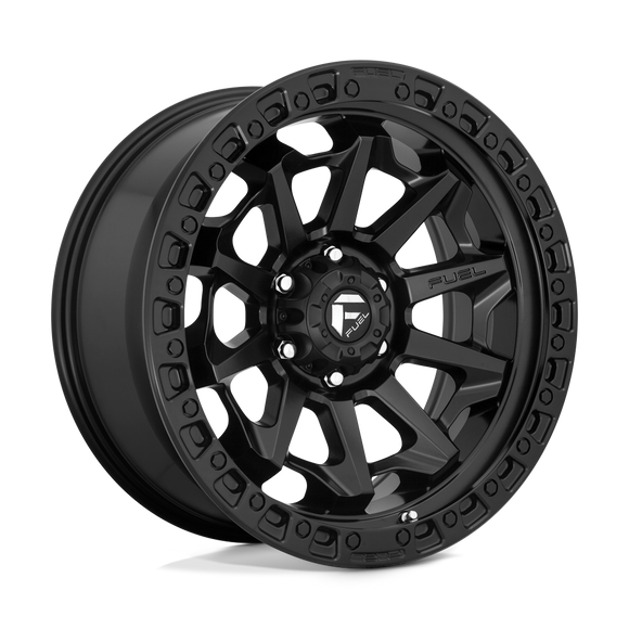 18x9 Fuel Off-Road D694 Covert Matte Black 5x139.7 ET1 CB87.1 Wheel Rim