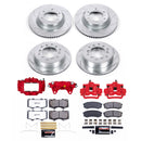 PowerStop Z23 Daily Driver Carbon-Fiber Ceramic Pads Drilled & Slotted Rotor & C