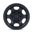 17X8.5 Black Rhino BR029 Trooper Matte Black 6X135 ET0 CB87.1 Wheel Rim