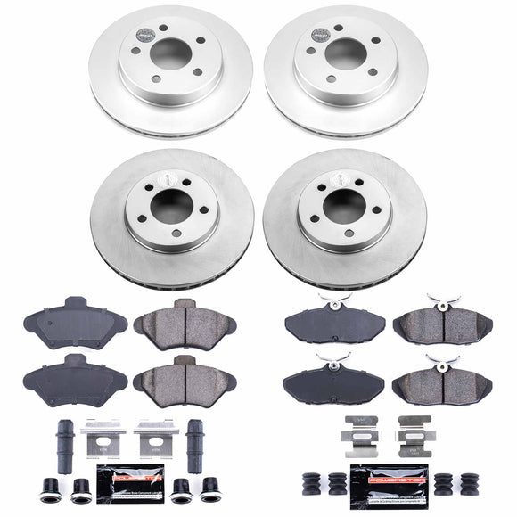Z23 Daily Driver Premium Carbon-Fiber Ceramic Brake Pad and Fully Coated Rotor K