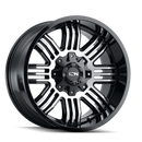 17x9 ION 144 Black/Machined 6x135/139.7 ET-12 wheel/rim