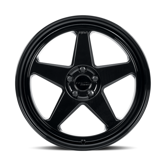 Katana KR03 Glossy Black 5x100 ET40 CB73.1 Wheel Rim