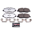 PowerStop Z36 Truck And Tow Carbon-Fiber Ceramic Brake Pads With Hardware