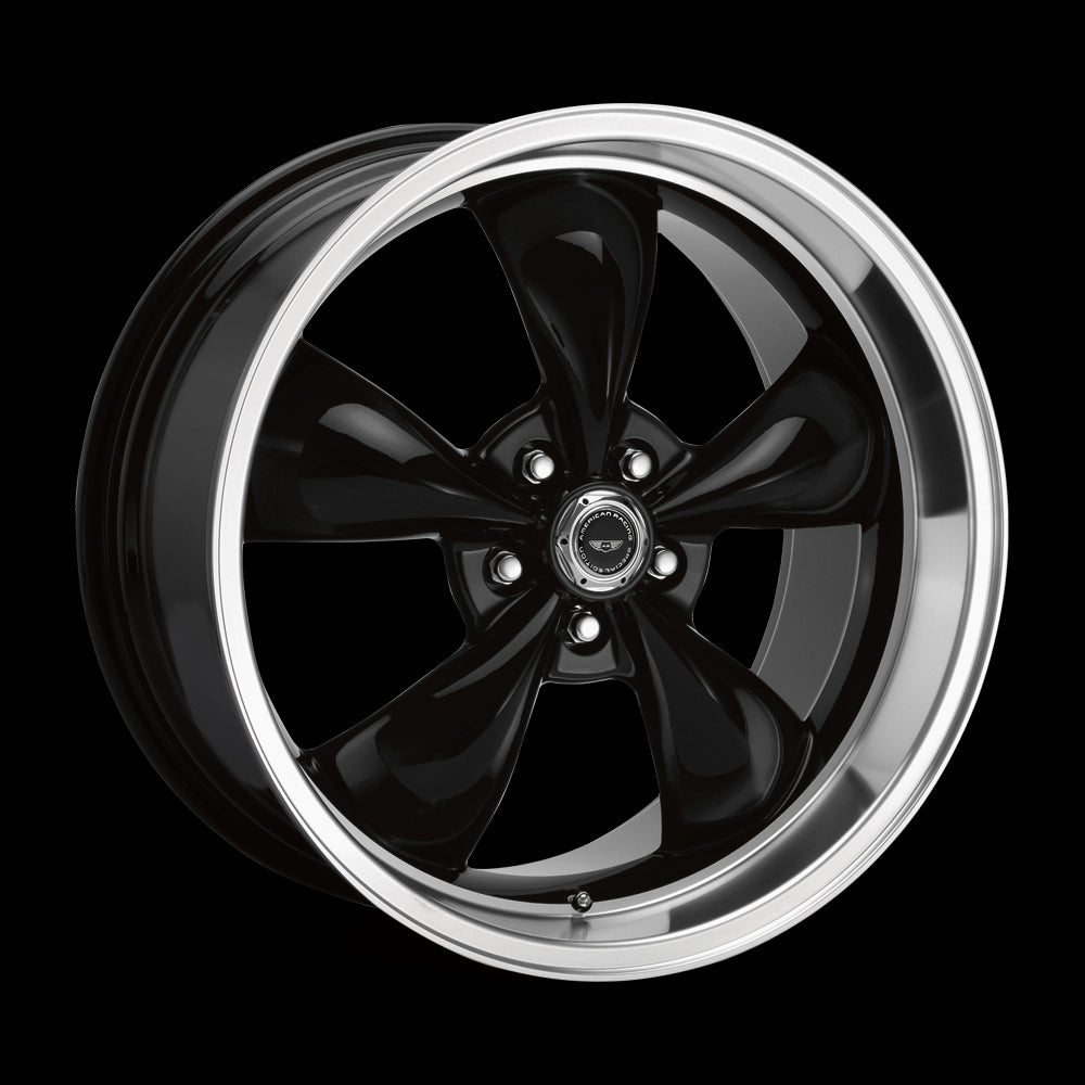 16X7 American Racing Torq Thrust M Gloss Black Wheel/Rim 5x110 16-7 ET35 - 0