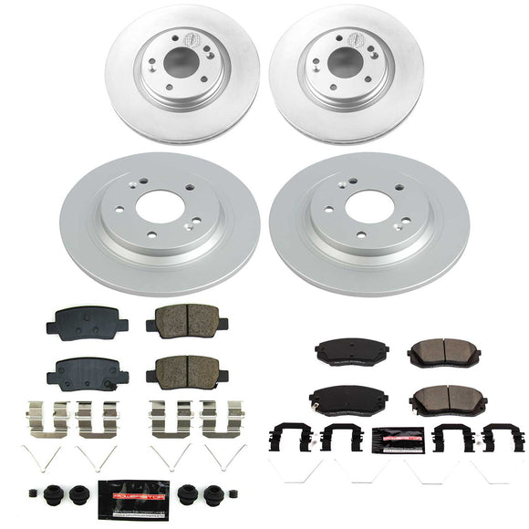 Z23 Daily Driver Premium Carbon-Fiber Ceramic Brake Pad and Fully Coated Rotor K