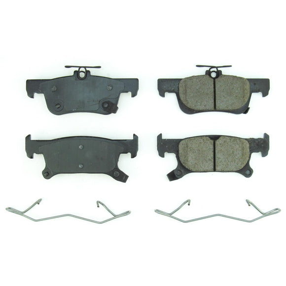 PowerStop Z17 Evolution Ceramic Brake Pads With Hardware