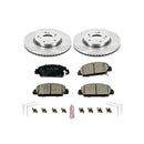 PowerStop OE Stock Replacement Low-Dust Ceramic Brake Pad and Rotor Kit