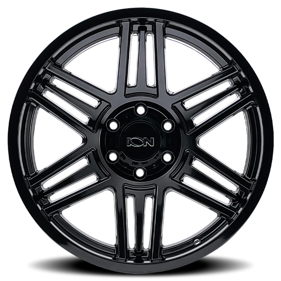 17x9 Ion 147 Gloss Black 5x127 ET0 CB78.1 Wheel Rim