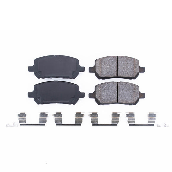 PowerStop Z17 Evolution Ceramic Brake Pads With Hardware