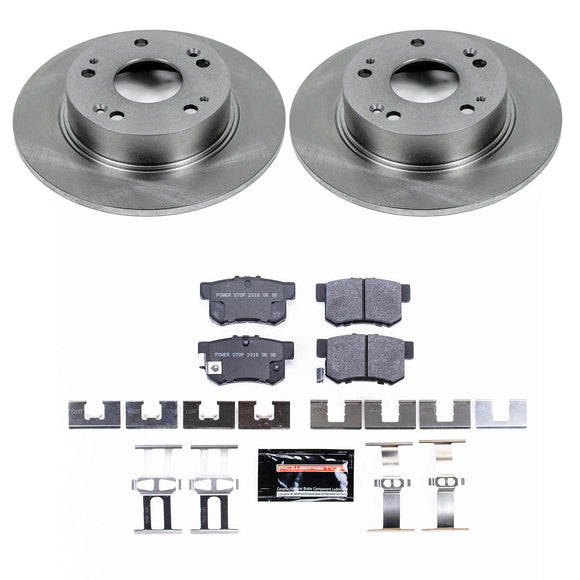 PowerStop Track Day Spec High-Performance Brake Pad and Rotor Kit