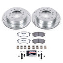 PowerStop Z36 Carbon-Fiber Ceramic Brake Pad with Drilled and Slotted Rotor Kit