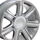22" Replica Wheel CA87 Fits Cadillac Escalade Rim 22x9 Hyper Wheel