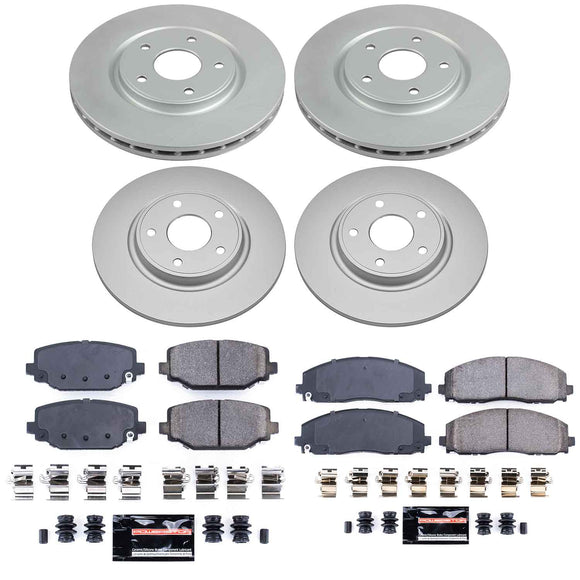 Z23 Daily Driver Premium Carbon-Fiber Ceramic Brake Pad and Fully Coated Rotor K