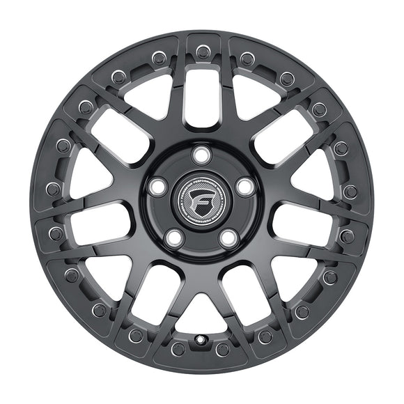 15x10 Forgestar F14 Beadlock Satin Black 5x115 ET22 CB78.1 Wheel Rim