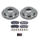 PowerStop OE Stock Replacement Low-Dust Ceramic Brake Pad and Rotor Kit