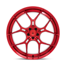 20X10.5 Asanti Black ABL-37 MONARCH Candy Red 5X120 ET40 wheel/rim-2
