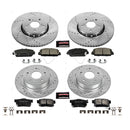 PowerStop Z23 Daily Driver Carbon-Fiber Ceramic Brake Pad and Drilled & Slotted