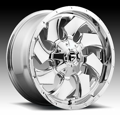 20X9 Fuel D573 Cleaver Chrome Plated 6X135/6X139.7 ET1 wheel/rim