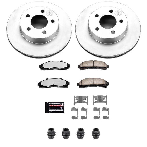 Z36 Truck & Tow Premium Carbon-Fiber Ceramic Brake Pad and Fully Coated Rotor Ki