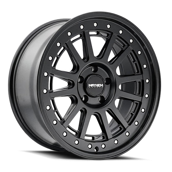 20x9 Mayhem Compass Matte Black 5x127 ET0 CB78.1 Wheel Rim