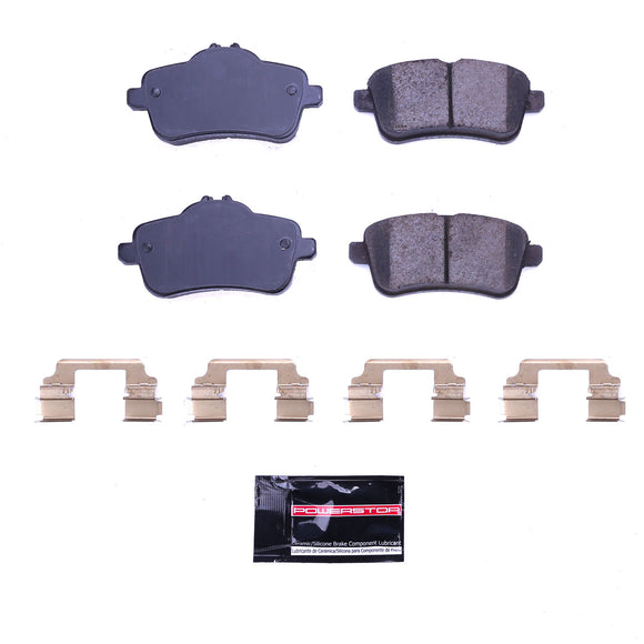 PowerStop Z17 Evolution Ceramic Brake Pads With Hardware