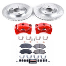 PowerStop Z23 Daily Driver Carbon-Fiber Ceramic Pads Drilled & Slotted Rotor & C