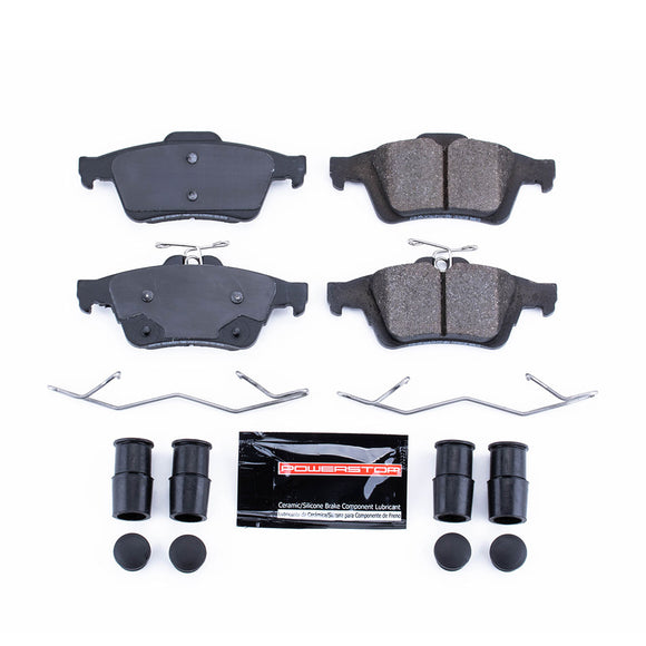 PowerStop Z23 Evolution Sport Carbon-Fiber Brake Pads With Hardware
