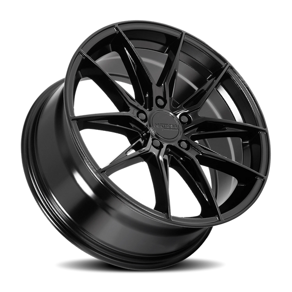 20x8.5 Katana KR10 Gloss Black 5x120 ET40 CB73.1 Wheel