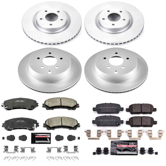 Z23 Daily Driver Premium Carbon-Fiber Ceramic Brake Pad and Fully Coated Rotor K