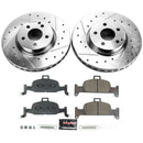 PowerStop Z23 Daily Driver Carbon-Fiber Ceramic Brake Pad and Drilled & Slotted