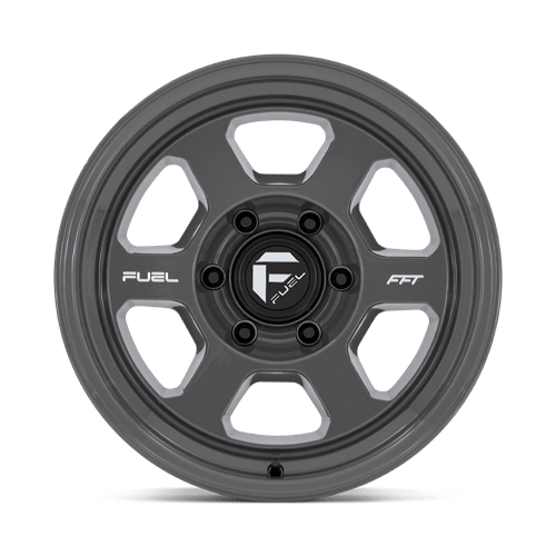 17x8.5 Fuel Off-Road FC860 Hype Battleship Gray 5x127 ET-10 CB71.5 Wheel Rim