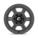 17x8.5 Fuel Off-Road FC860 Hype Battleship Gray 5x127 ET-10 CB71.5 Wheel Rim