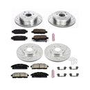 PowerStop Z23 Daily Driver Carbon-Fiber Ceramic Brake Pad and Drilled & Slotted