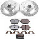 PowerStop Z26 Street Performance Ceramic Brake Pad and Drilled & Slotted Rotor K