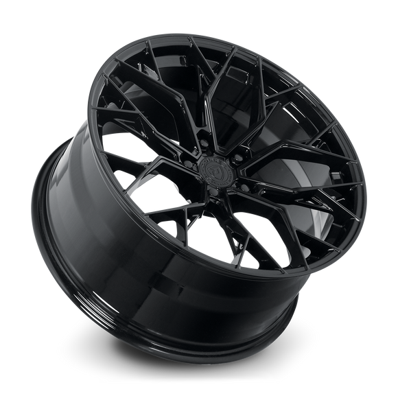 20x8.5 Dolce Performance ARIA Gloss Black Wheel 5x120 ET28 CB72.56