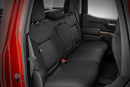 Rough Country Seat Covers Front 40/40/20 Rear Back Storage Chevy GMC 1500 19-23