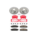 PowerStop Z23 Daily Driver Carbon-Fiber Ceramic Pads Drilled & Slotted Rotor & C