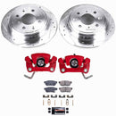 PowerStop Z23 Daily Driver Carbon-Fiber Ceramic Pads Drilled & Slotted Rotor & C
