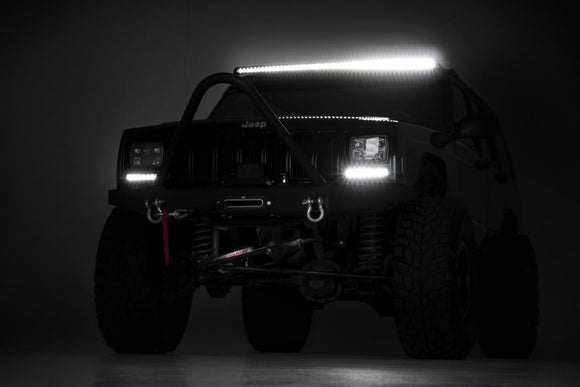 Rough Country Black Series LED 50" Light Curved Single Row