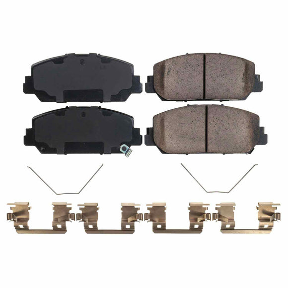 PowerStop Z17 Evolution Ceramic Brake Pads With Hardware