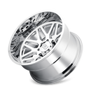 22x12 Cali Off-Road Invader Chrome 8x170 ET-51 CB125.2 Wheel Rim