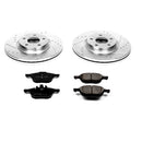 PowerStop Z23 Daily Driver Carbon-Fiber Ceramic Brake Pad and Drilled & Slotted
