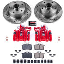 PowerStop Z23 Daily Driver Carbon-Fiber Ceramic Pads Drilled & Slotted Rotor & C
